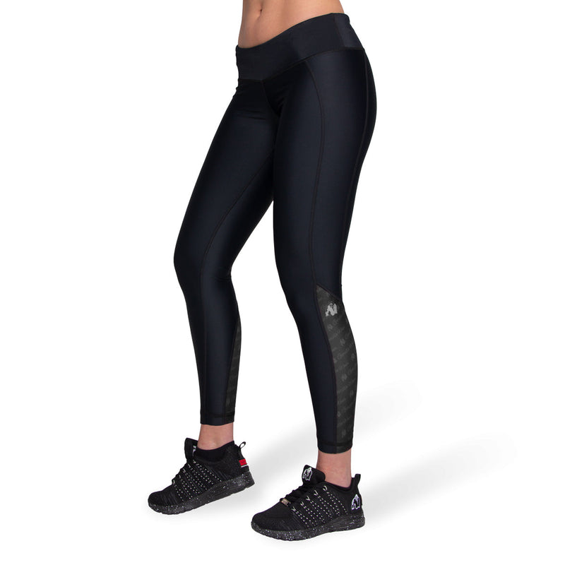 Load image into Gallery viewer, Gorilla Wear - Carlin Compression Tight - Black/Black