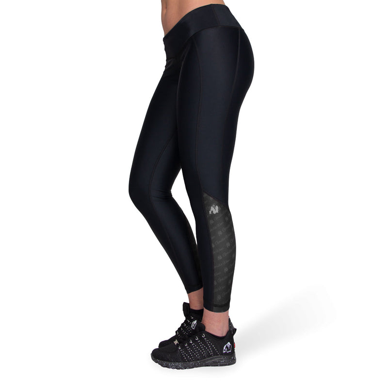 Load image into Gallery viewer, Gorilla Wear - Carlin Compression Tight - Black/Black