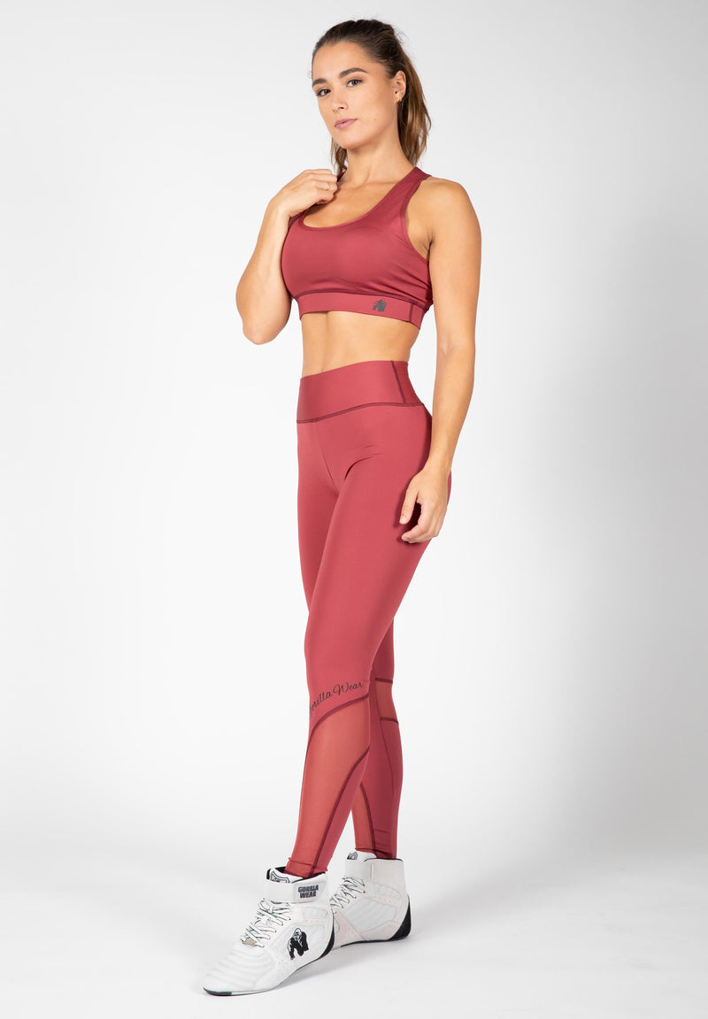 Load image into Gallery viewer, Gorilla Wear - Kaycee Tight - Burgundy Red