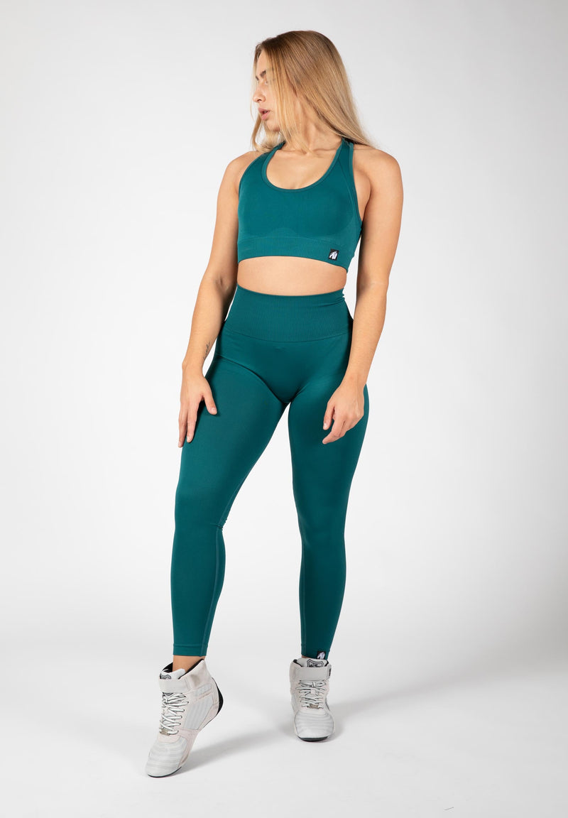 Load image into Gallery viewer, Gorilla Wear - Yava Seamless Leggings - Green