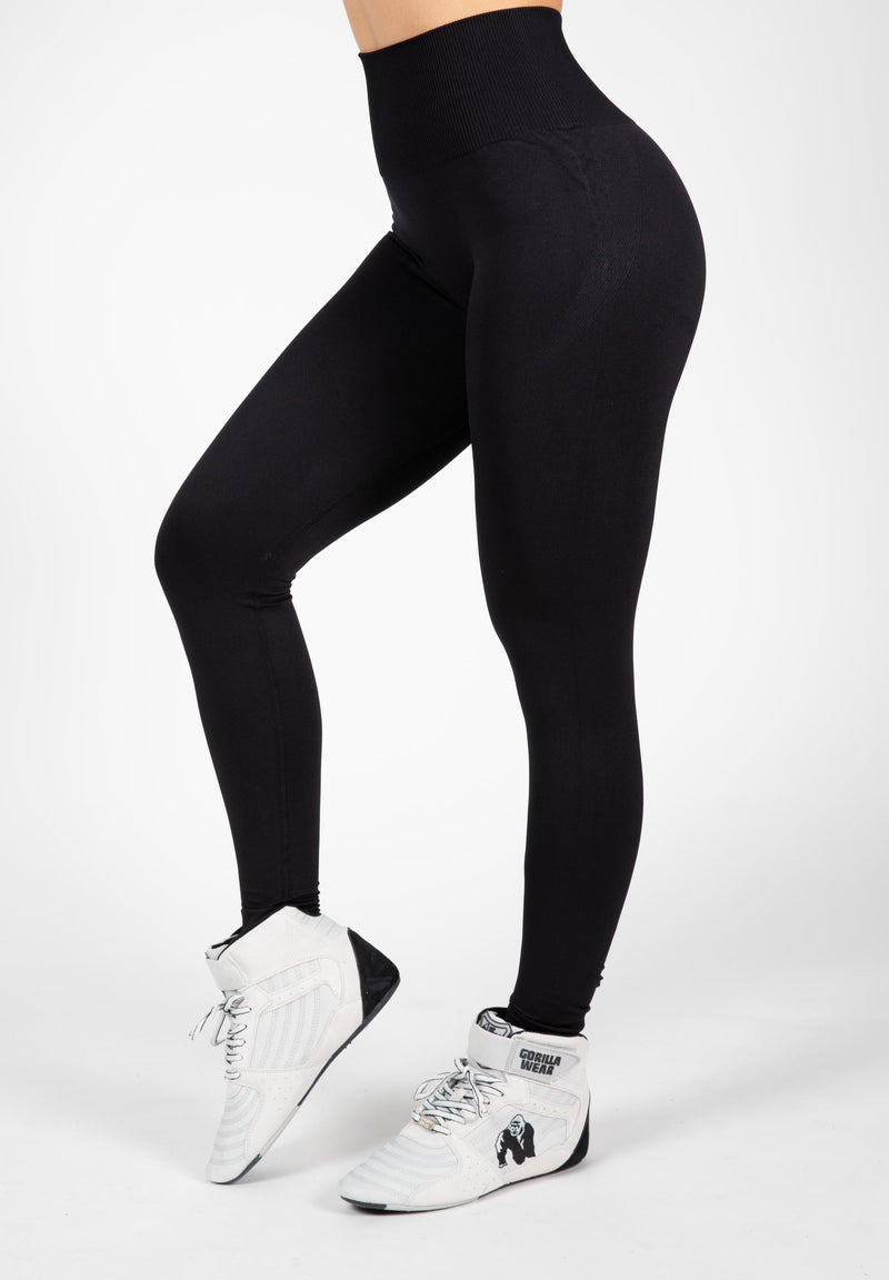 Load image into Gallery viewer, Gorilla Wear - Yava Seamless Leggings - Black