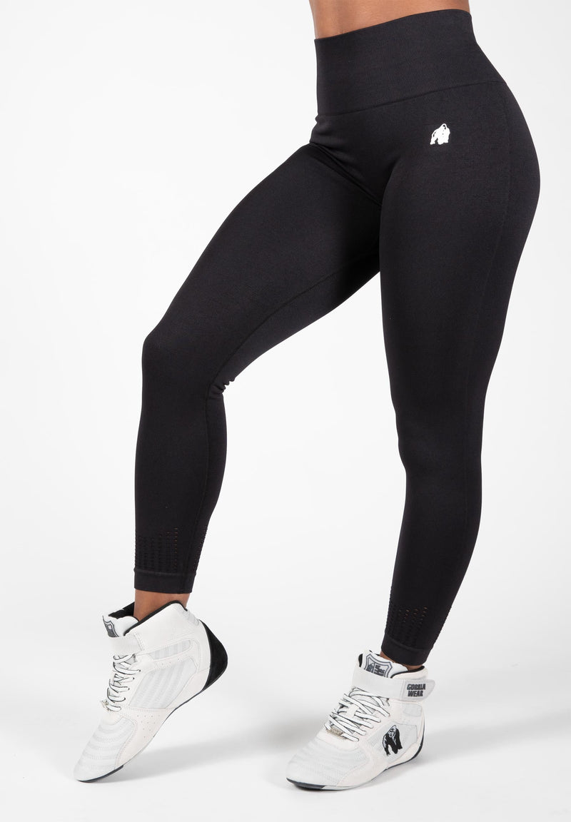 Load image into Gallery viewer, Gorilla Wear - Neiro Seamless Leggings - Black