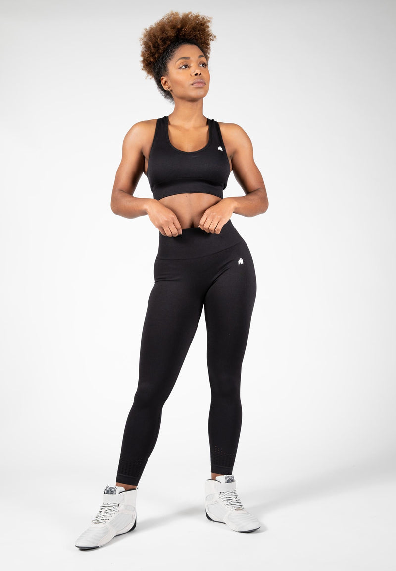 Load image into Gallery viewer, Gorilla Wear - Neiro Seamless Leggings - Black