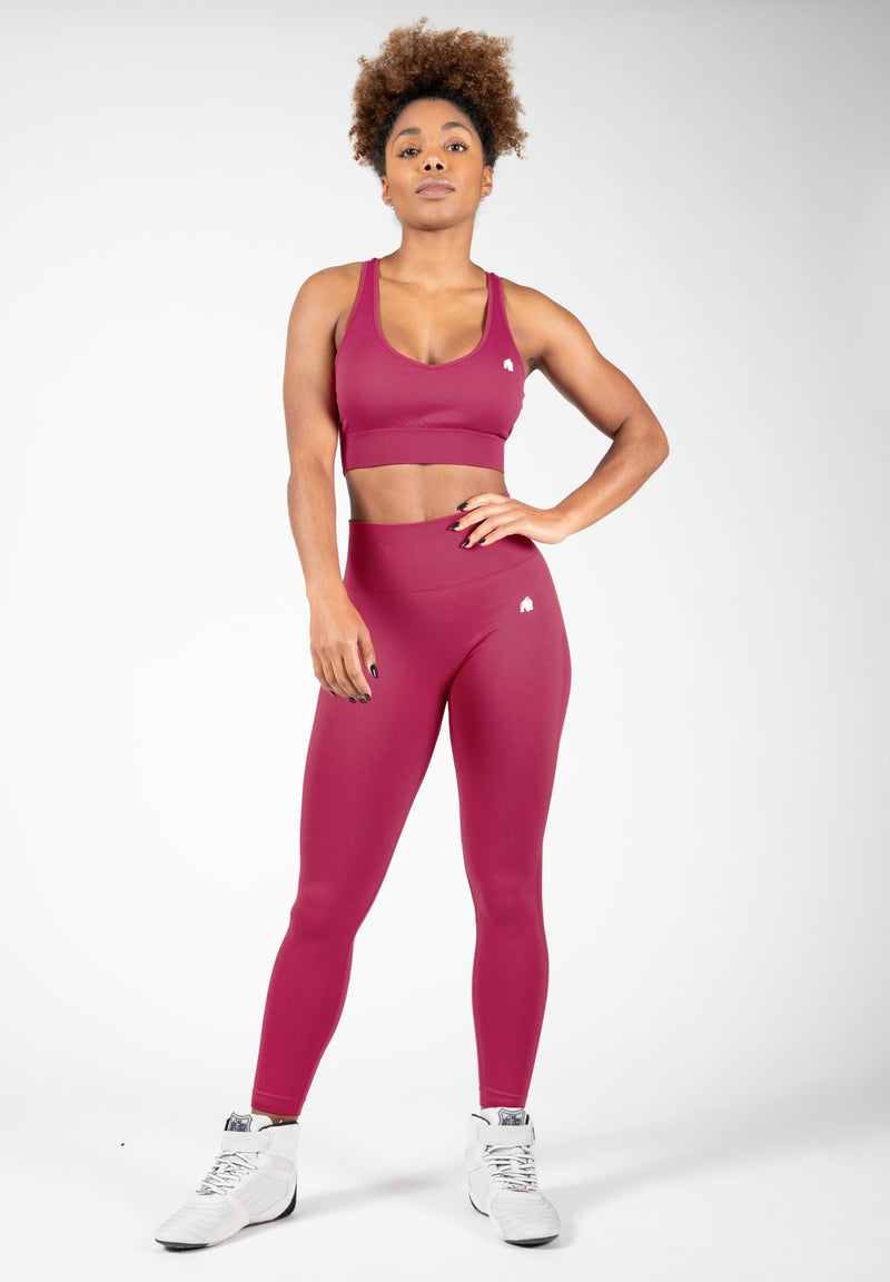 Load image into Gallery viewer, Gorilla Wear - Hilton Seamless Leggings - Fuchsia