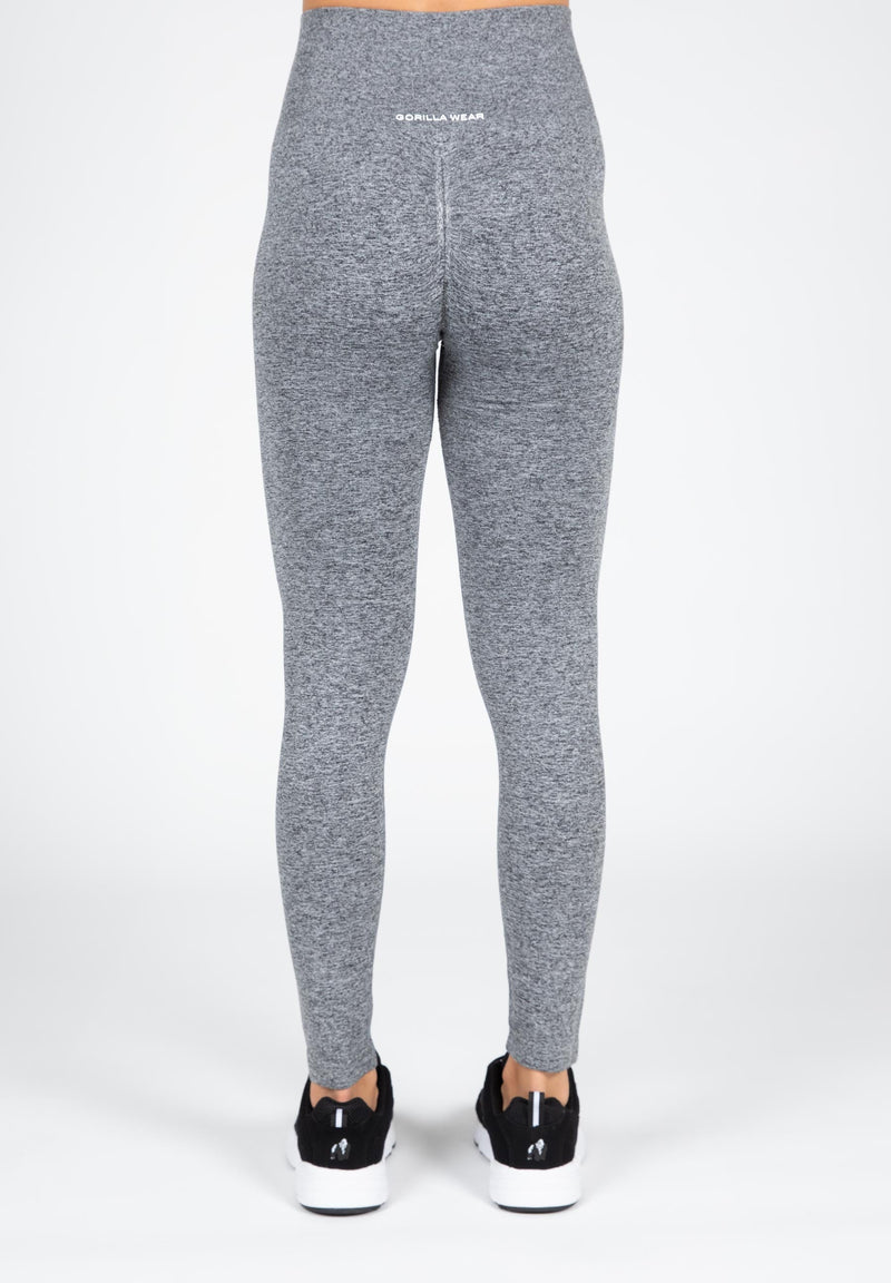 Load image into Gallery viewer, Gorilla Wear - Quincy Seamless Leggings - Gray Melange