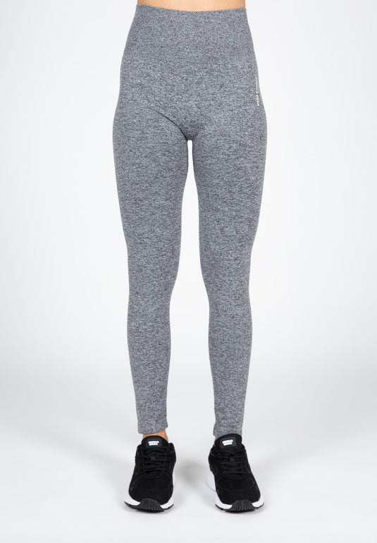Gorilla Wear - Quincy Seamless Leggings - Gray Melange
