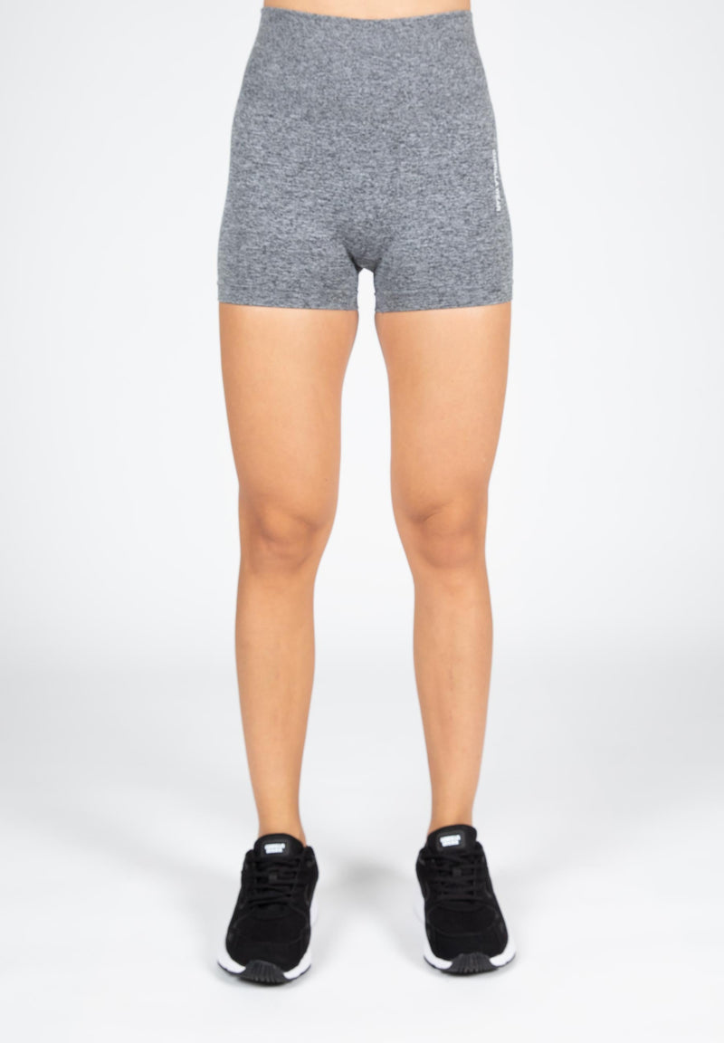 Load image into Gallery viewer, Gorilla Wear - Quincy Seamless Shorts - Gray Melange