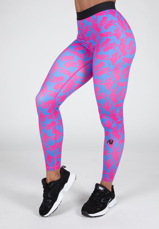 Gorilla Wear - Colby Leggings - Blue/Pink