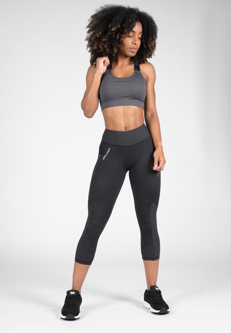 Load image into Gallery viewer, Gorilla Wear - Monroe 7/8 Leggings - Black