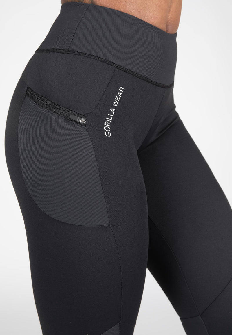 Load image into Gallery viewer, Gorilla Wear - Monroe 7/8 Leggings - Black