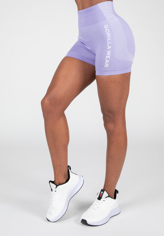 Gorilla Wear - Selah Seamless Shorts - Lilac