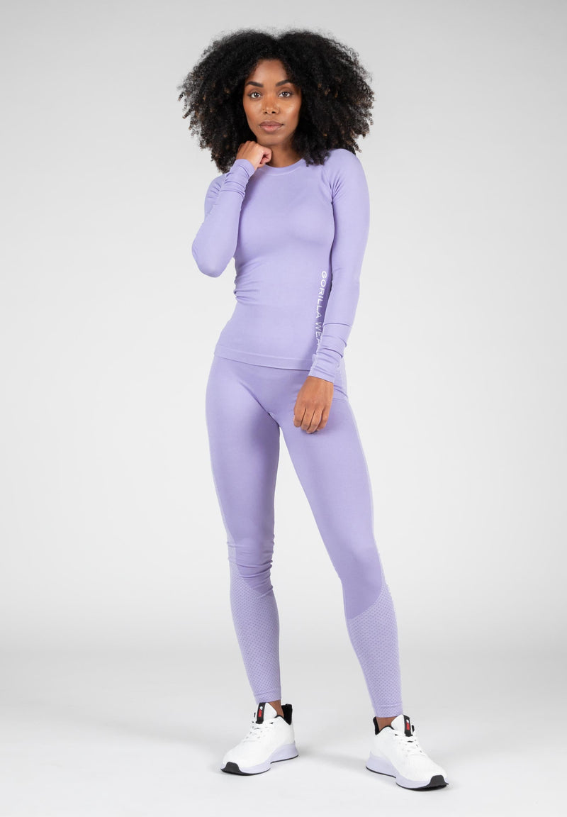 Load image into Gallery viewer, Gorilla Wear - Selah Seamless Leggings - Lilac
