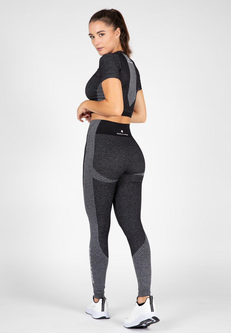 Load image into Gallery viewer, Gorilla Wear - Selah Seamless Leggings - Black