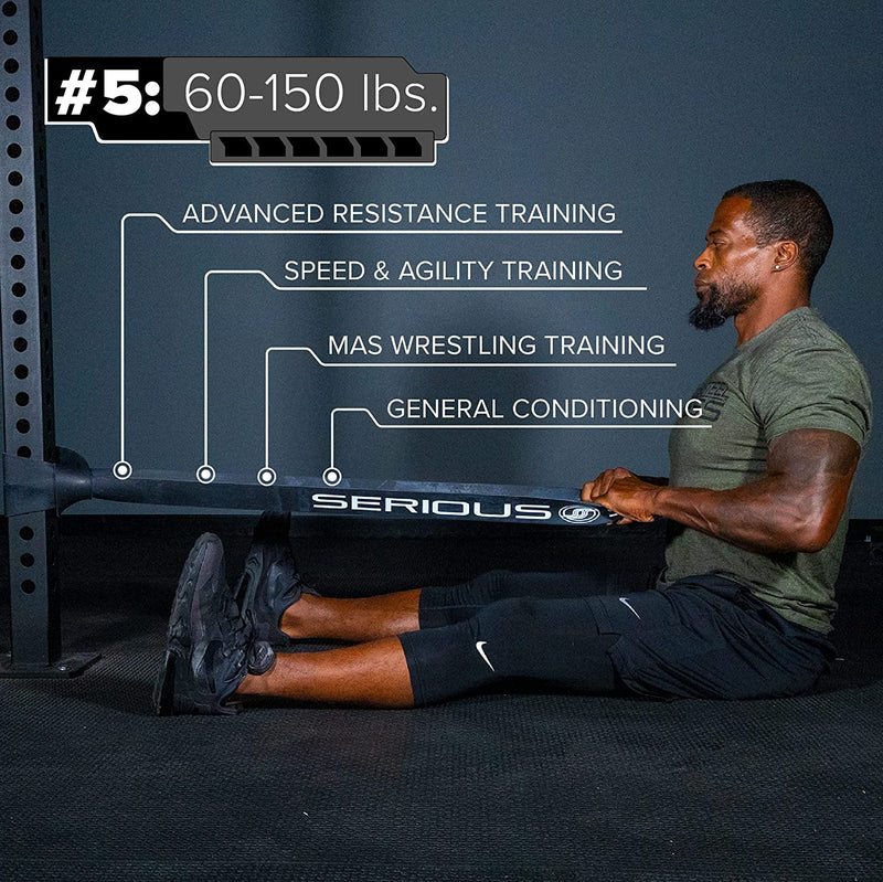 Load image into Gallery viewer, Serious Steel Fitness - 41" Heavy Resistance Band (60-150 lbs)