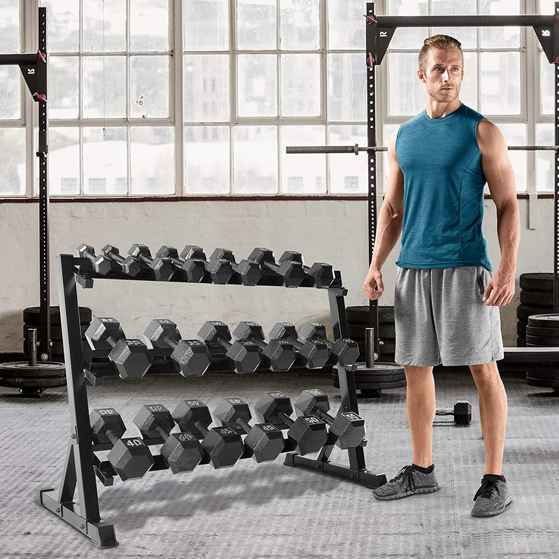 Load image into Gallery viewer, SFE - 48" 3 tier dumbbell rack