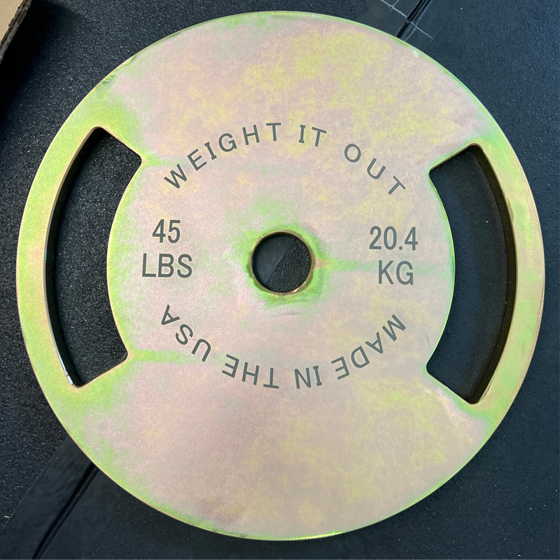 Load image into Gallery viewer, Weight It Out - Solid Steel Calibrated Weight Plate Sets Preorder