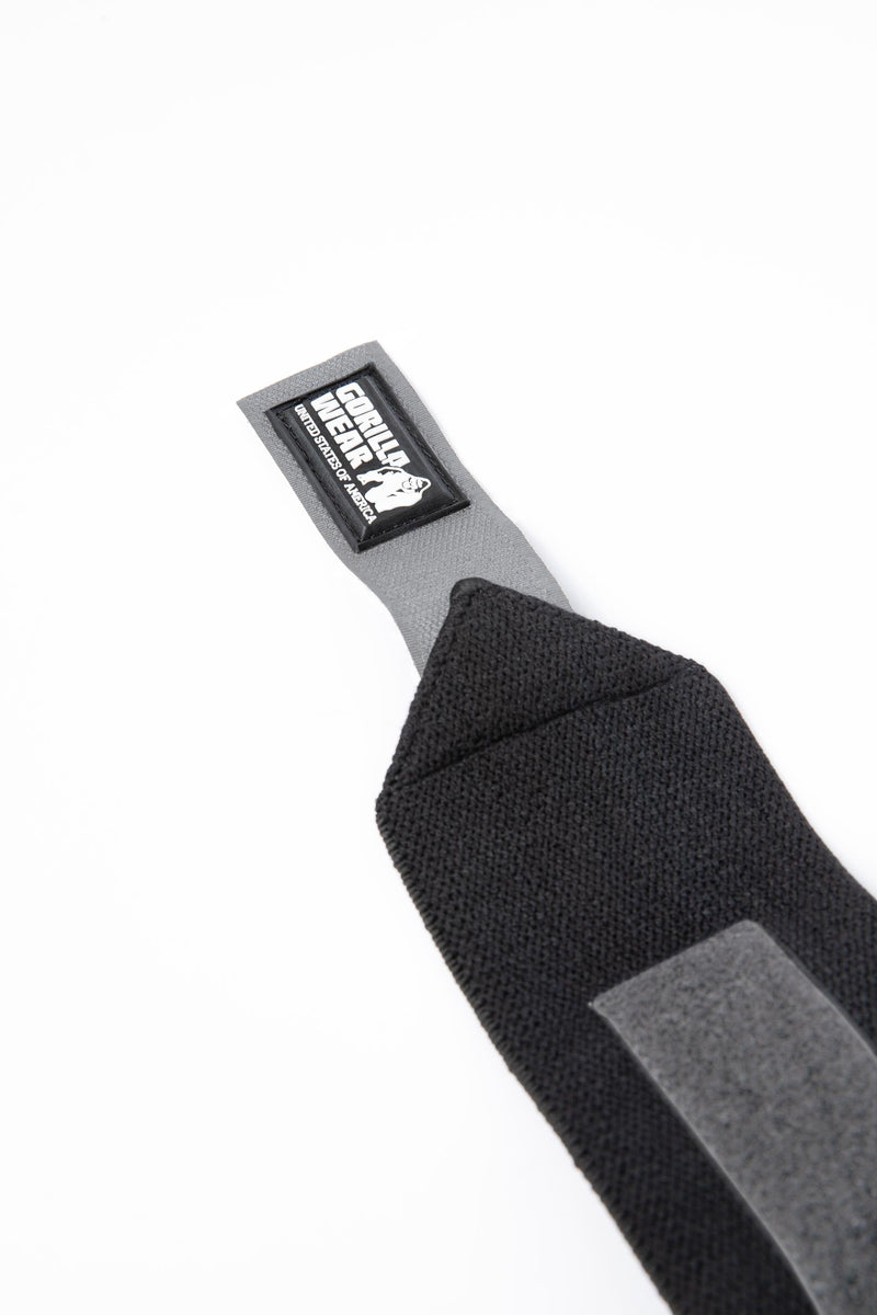 Load image into Gallery viewer, Gorilla Wear - Wrist Wraps Basic - Black/Gray