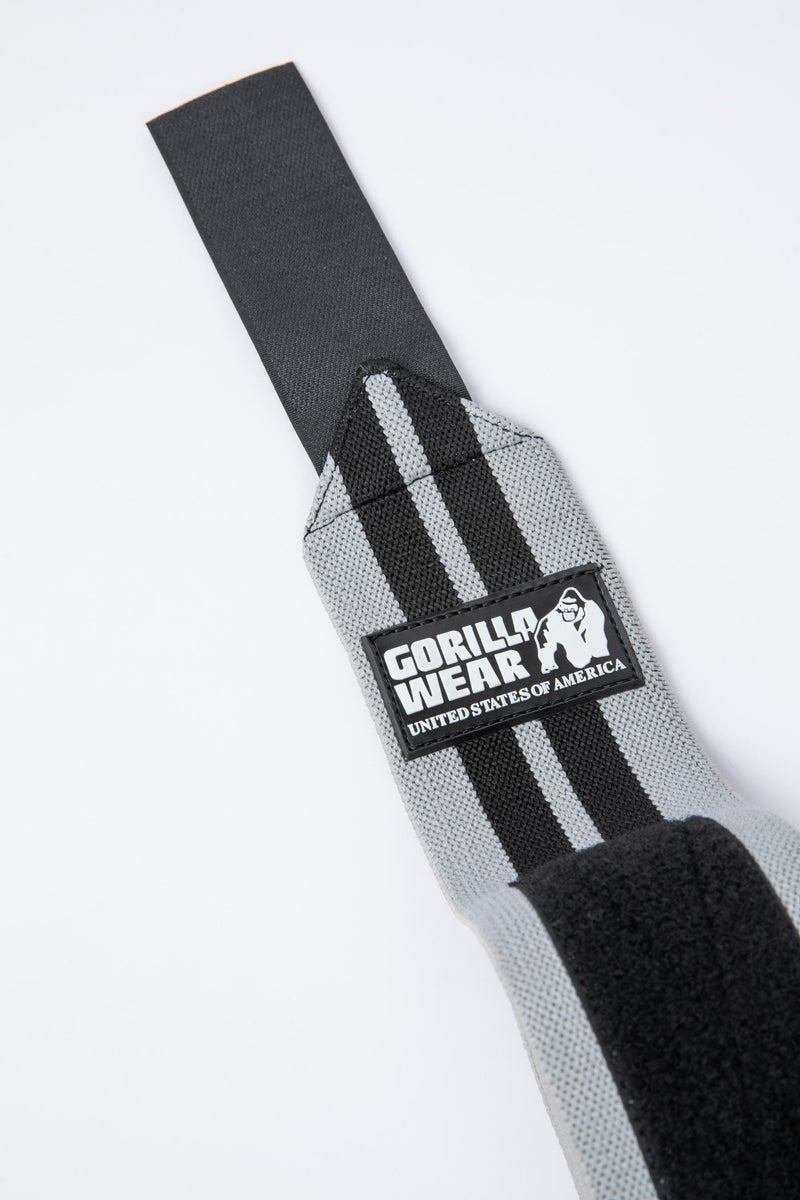 Load image into Gallery viewer, Gorilla Wear - Knee Wraps - Gray/Black