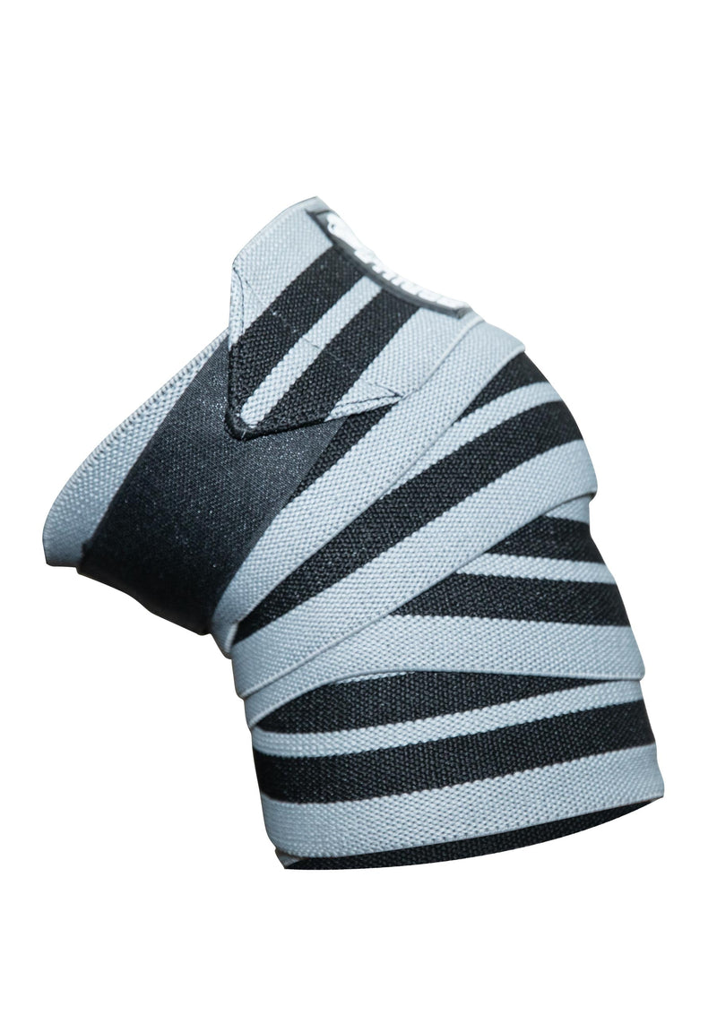 Load image into Gallery viewer, Gorilla Wear - Knee Wraps - Gray/Black
