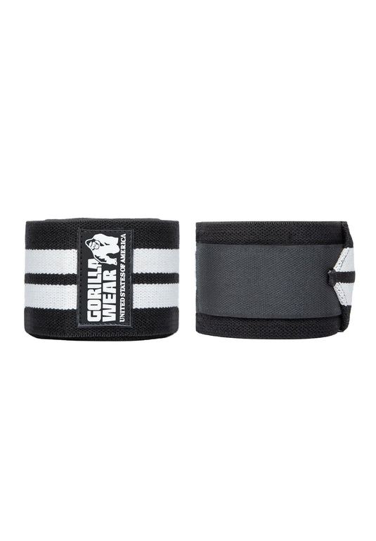 Gorilla Wear - Knee Wraps - Black/White