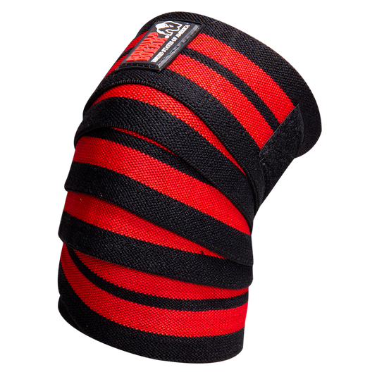 Gorilla Wear - Knee Wraps - Black/Red
