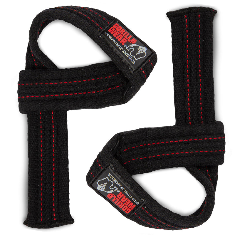 Load image into Gallery viewer, Gorilla Wear - Hardcore Lifting Straps - Black