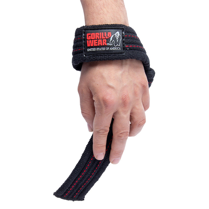 Load image into Gallery viewer, Gorilla Wear - Hardcore Lifting Straps - Black
