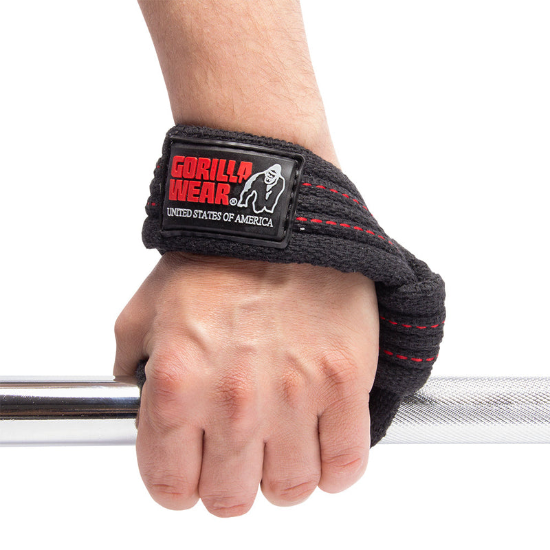 Load image into Gallery viewer, Gorilla Wear - Hardcore Lifting Straps - Black