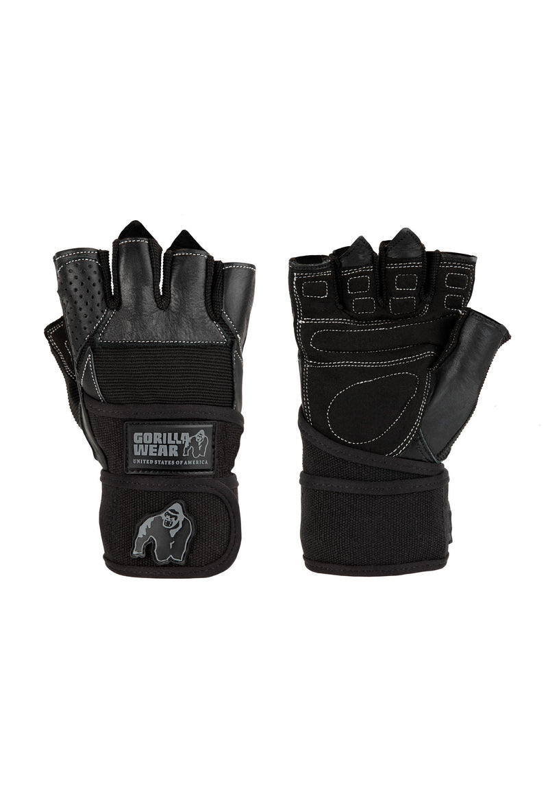 Load image into Gallery viewer, Gorilla Wear - Dallas Wrist Wrap Gloves - Black