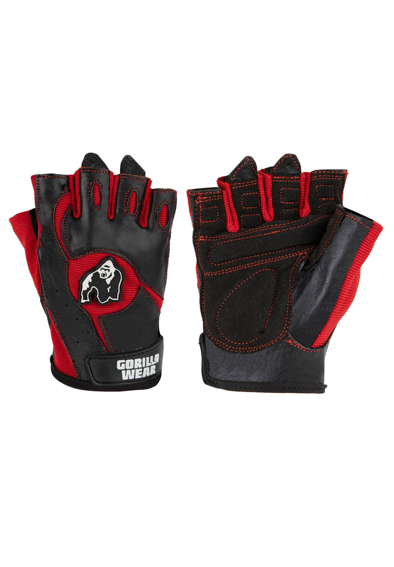 Load image into Gallery viewer, Gorilla Wear - Mitchell Training Gloves - Black/Red