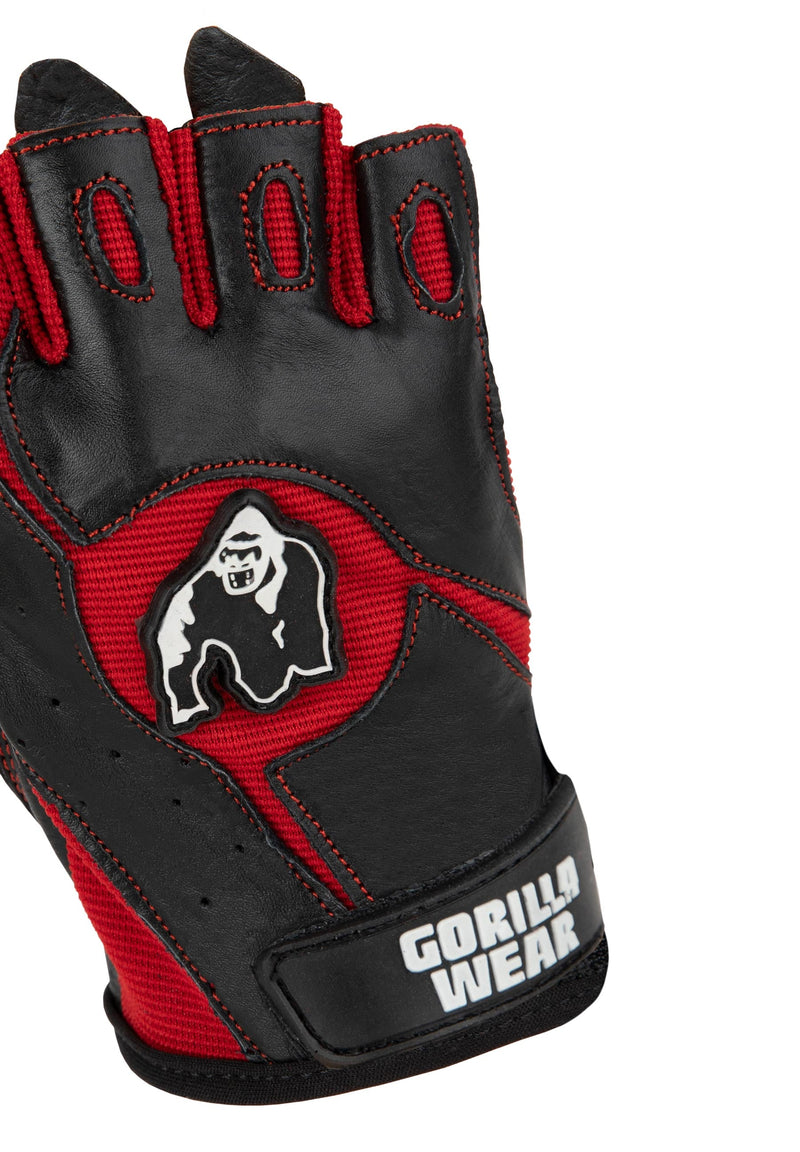 Load image into Gallery viewer, Gorilla Wear - Mitchell Training Gloves - Black/Red