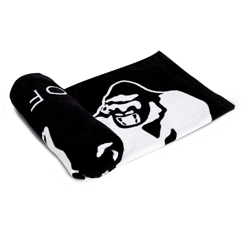Load image into Gallery viewer, Gorilla Wear - Classic Gym Towel - Black/White