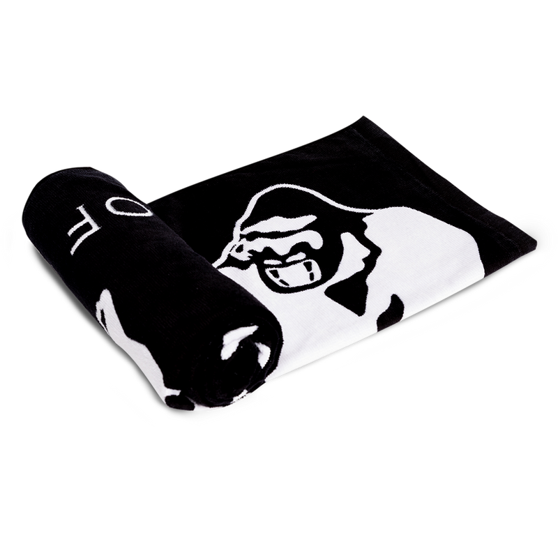 Load image into Gallery viewer, Gorilla Wear - Classic Gym Towel - Black/Red