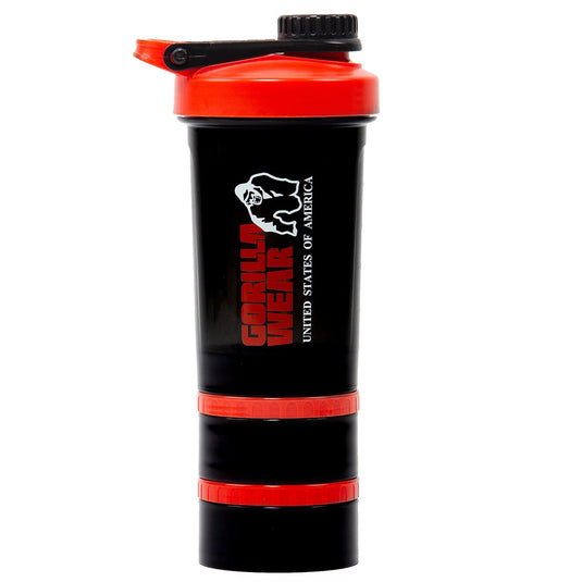 Gorilla Wear - Shaker 2 Go - Black/Red