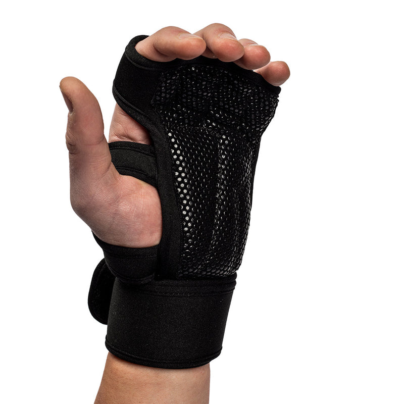 Load image into Gallery viewer, Gorilla Wear - Yuma Weight Lifting Gloves - Black