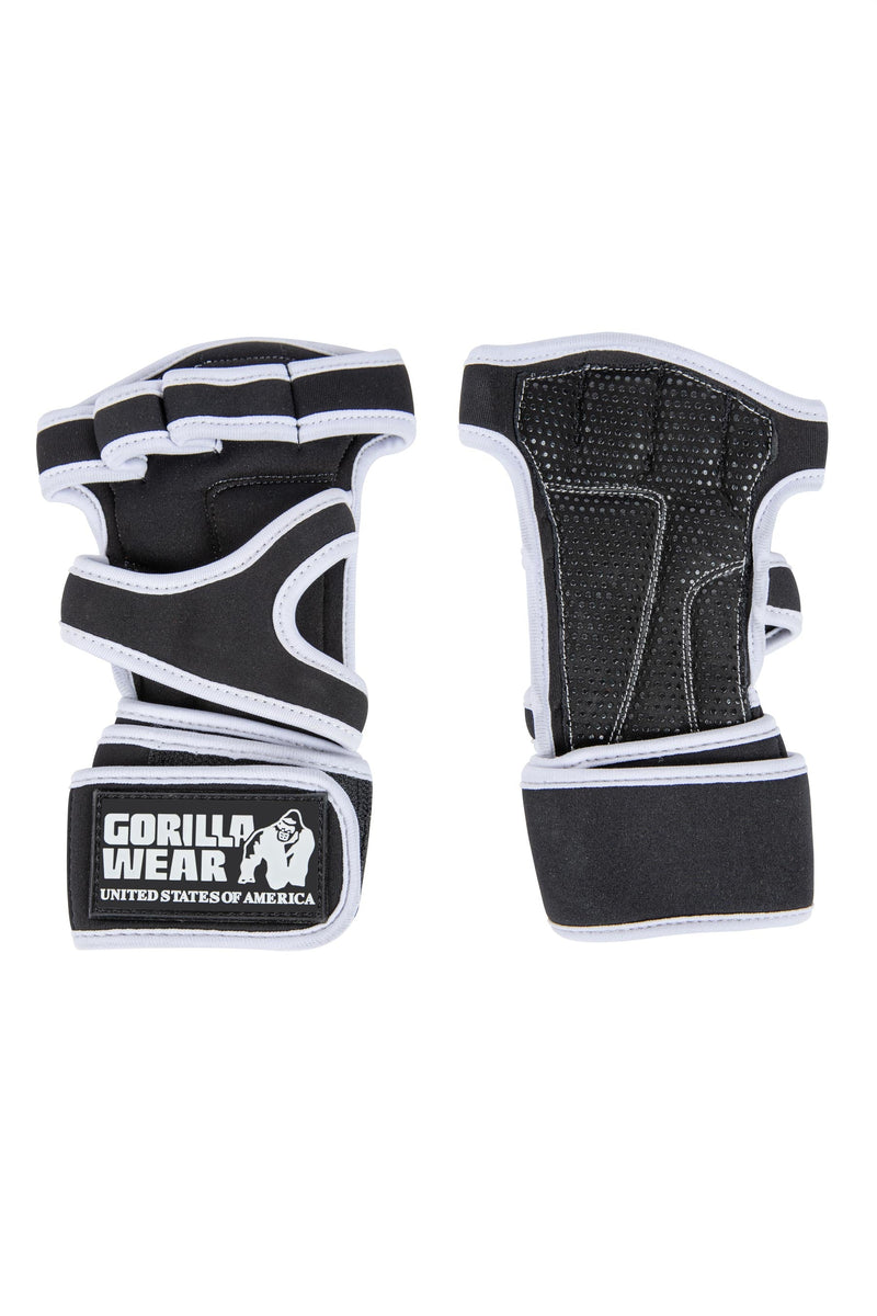 Load image into Gallery viewer, Gorilla Wear - Yuma Workout Gloves - Black/White