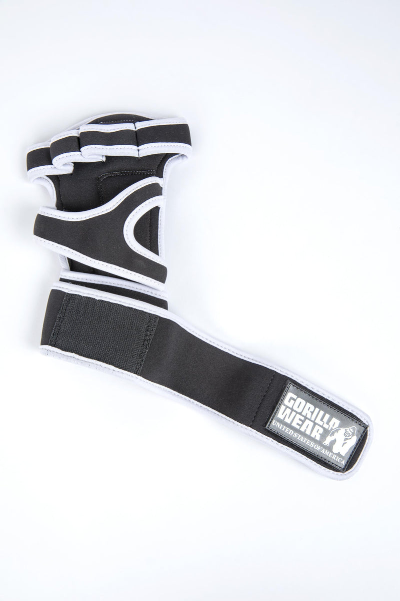 Load image into Gallery viewer, Gorilla Wear - Yuma Workout Gloves - Black/White