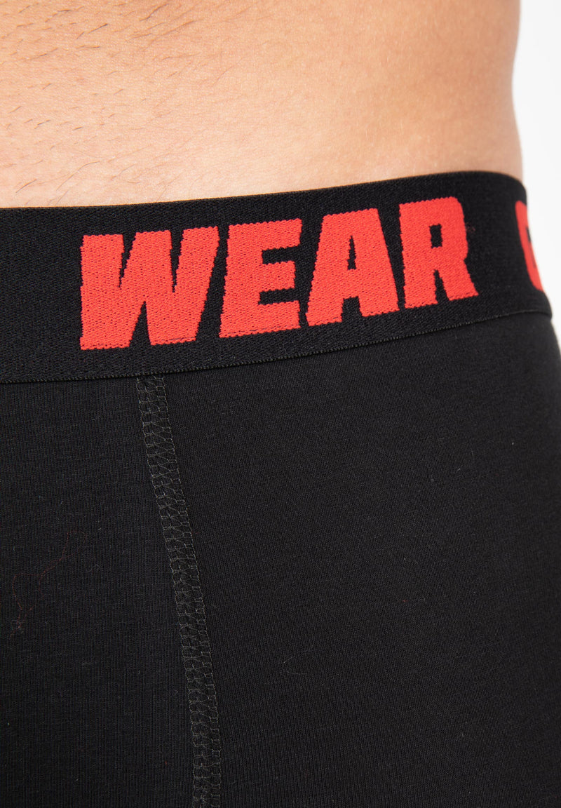 Load image into Gallery viewer, Gorilla Wear - Boxer Shorts 3-Pack - Black.
