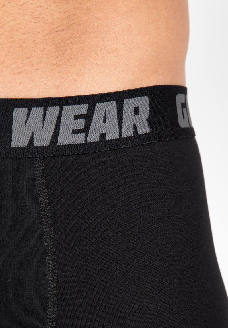 Load image into Gallery viewer, Gorilla Wear - Boxer Shorts 3-Pack - Black.