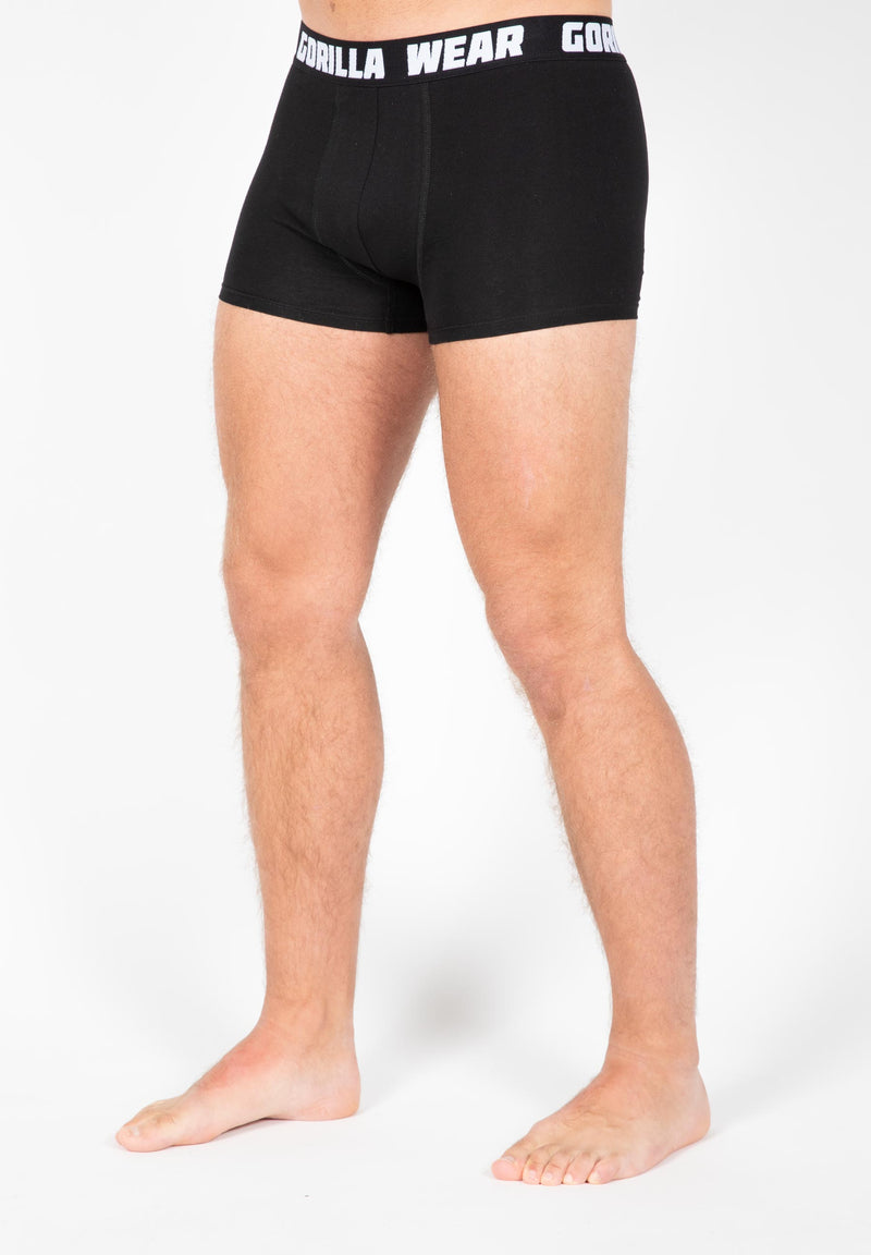 Load image into Gallery viewer, Gorilla Wear - Boxer Shorts 3-Pack - Black.