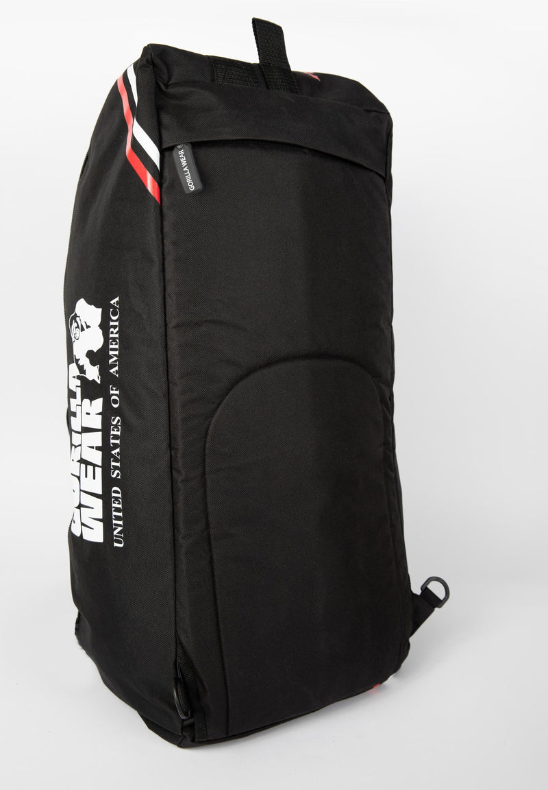 Load image into Gallery viewer, Gorilla Wear - Norris Hybrid Gym Bag/Backpack - Black