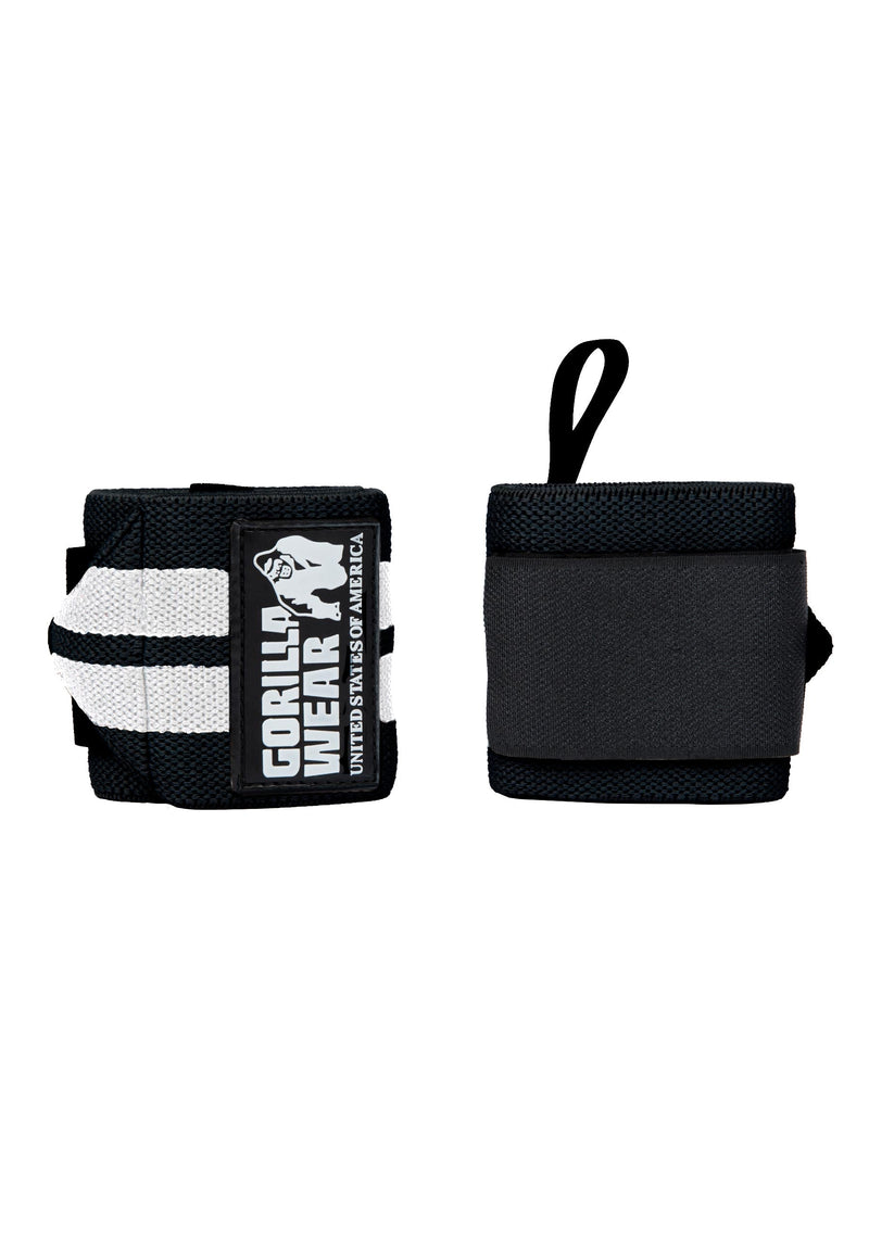 Load image into Gallery viewer, Gorilla Wear - Wrist Wraps Pro - Black/White