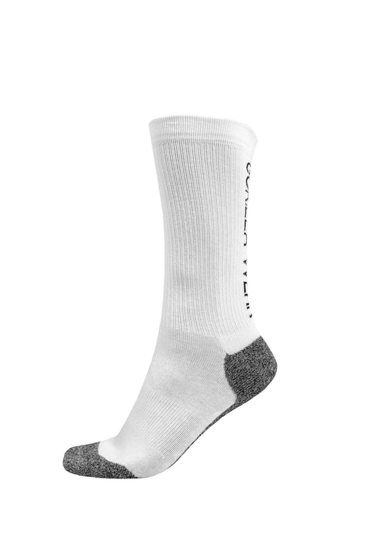 Gorilla Wear - Performance Crew Socks - White