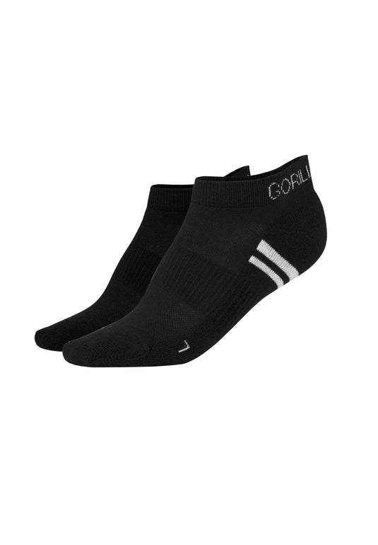 Gorilla Wear - Quarter Socks 2-Pack - Black