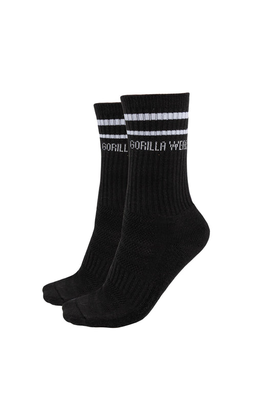 Gorilla Wear - Crew Socks (2 Pack) - Black