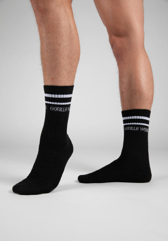 Gorilla Wear - Crew Socks (2 Pack) - Black