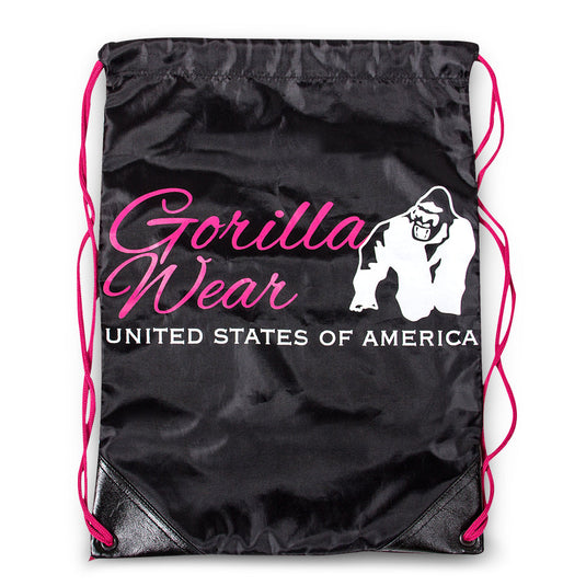 Gorilla Wear - Drawstring Bag - Black/Pink
