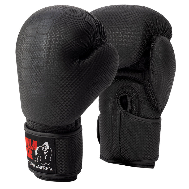 Load image into Gallery viewer, Gorilla Wear - Montello Boxing Gloves - Black