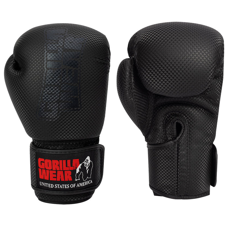 Load image into Gallery viewer, Gorilla Wear - Montello Boxing Gloves - Black