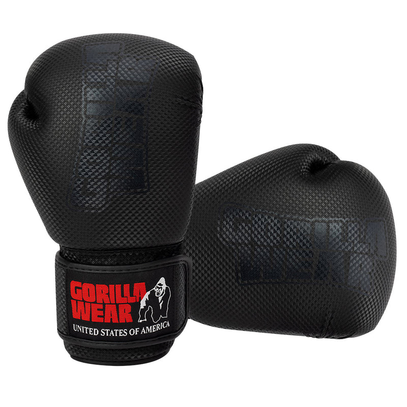 Load image into Gallery viewer, Gorilla Wear - Montello Boxing Gloves - Black